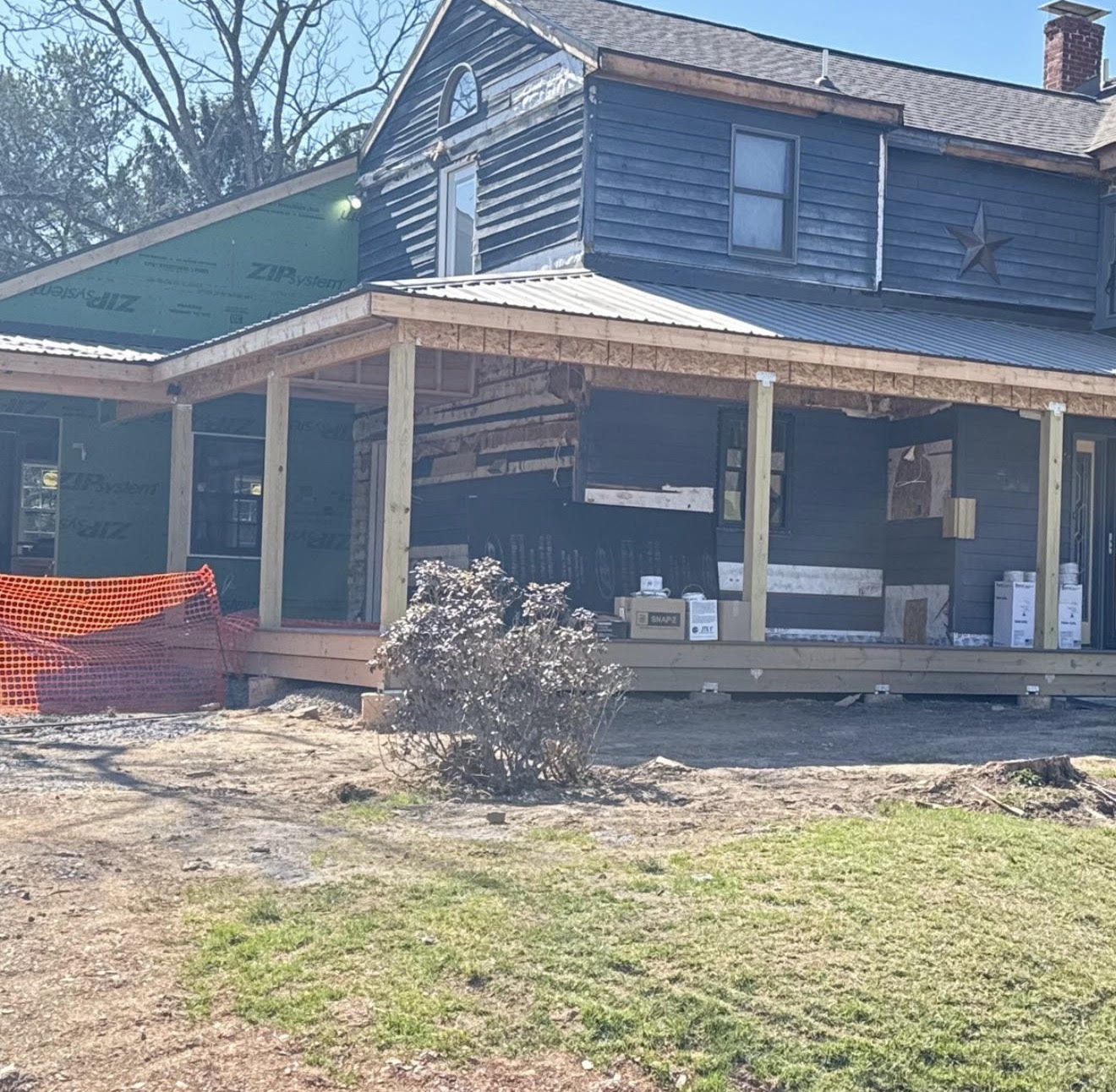 Home addition built by Inspire Contracting